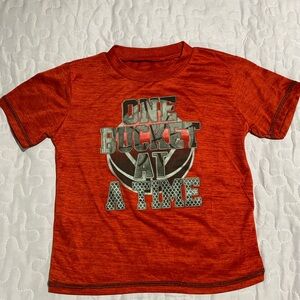 Kids Red Graphic T-Shirt